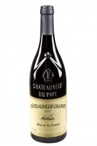 red chateauneuf 2012